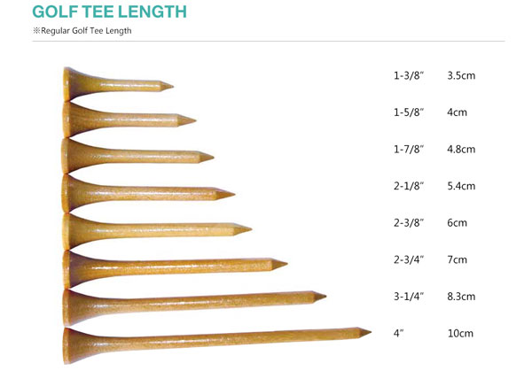 Golf Tee Sizes: Which Tee Length is Best for You?